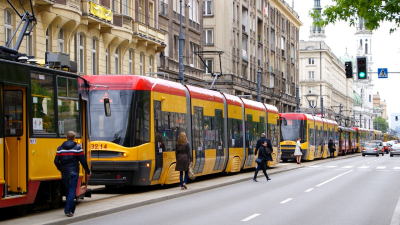 Wypadek na Dąbrowskiego w Łodzi